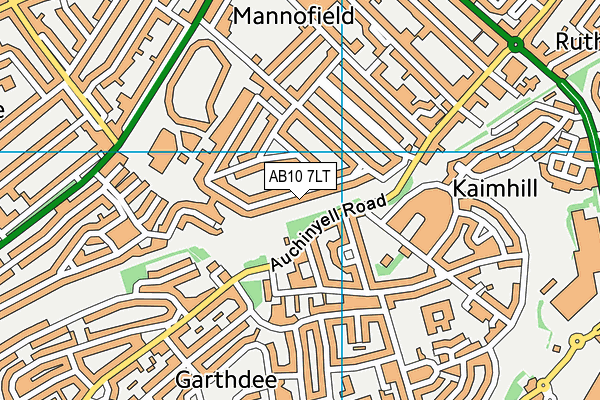 AB10 7LT map - OS VectorMap District (Ordnance Survey) AB10 7LT map - OS VectorMap District (Ordnance Survey)