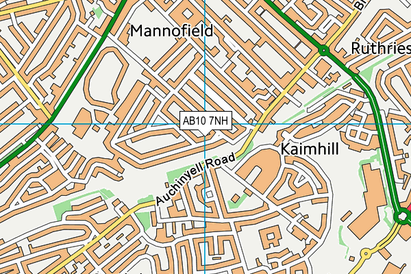 AB10 7NH map - OS VectorMap District (Ordnance Survey) AB10 7NH map - OS VectorMap District (Ordnance Survey)