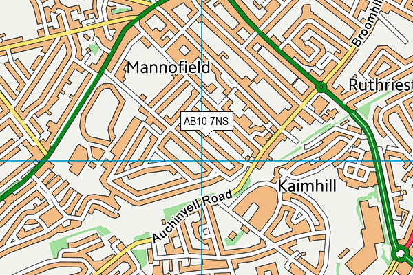 AB10 7NS map - OS VectorMap District (Ordnance Survey) AB10 7NS map - OS VectorMap District (Ordnance Survey)