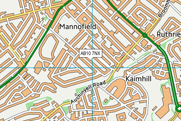AB10 7NX map - OS VectorMap District (Ordnance Survey) AB10 7NX map - OS VectorMap District (Ordnance Survey)