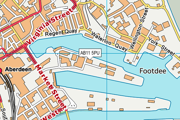 AB11 5PU map - OS VectorMap District (Ordnance Survey) AB11 5PU map - OS VectorMap District (Ordnance Survey)