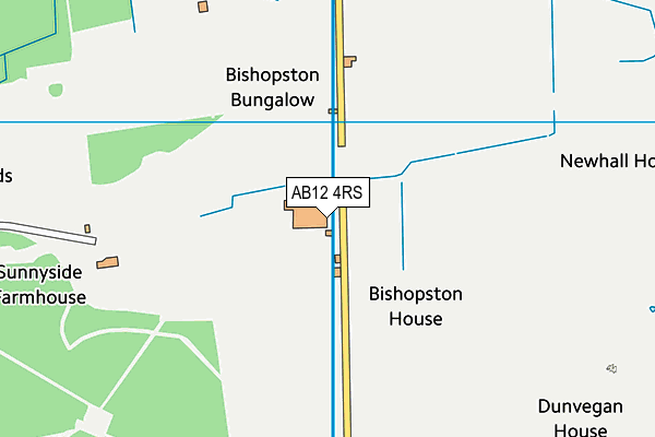 AB12 4RS map - OS VectorMap District (Ordnance Survey) AB12 4RS map - OS VectorMap District (Ordnance Survey)