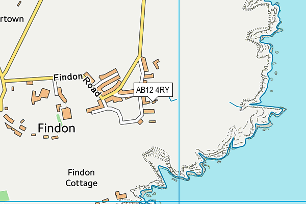 AB12 4RY map - OS VectorMap District (Ordnance Survey) AB12 4RY map - OS VectorMap District (Ordnance Survey)