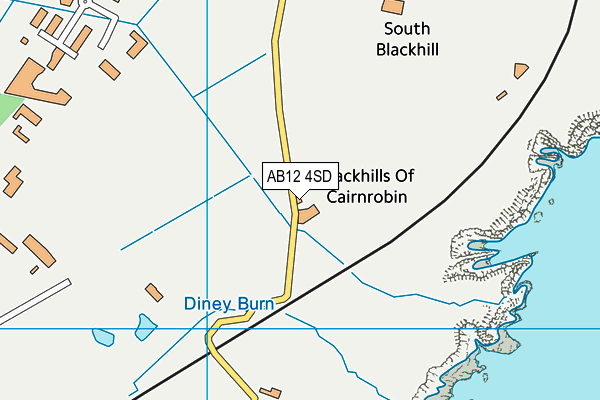 AB12 4SD map - OS VectorMap District (Ordnance Survey) AB12 4SD map - OS VectorMap District (Ordnance Survey)