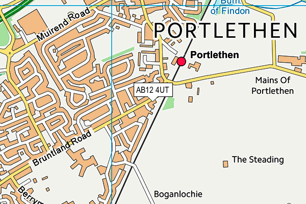 AB12 4UT map - OS VectorMap District (Ordnance Survey) AB12 4UT map - OS VectorMap District (Ordnance Survey)