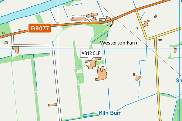 AB12 5LF map - OS VectorMap District (Ordnance Survey) AB12 5LF map - OS VectorMap District (Ordnance Survey)