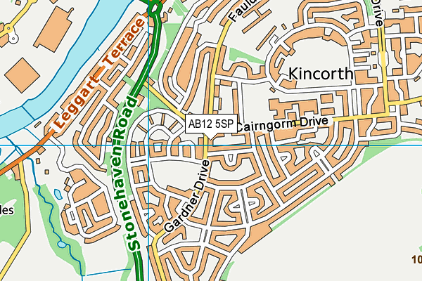 AB12 5SP map - OS VectorMap District (Ordnance Survey) AB12 5SP map - OS VectorMap District (Ordnance Survey)