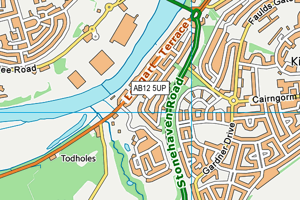 AB12 5UP map - OS VectorMap District (Ordnance Survey) AB12 5UP map - OS VectorMap District (Ordnance Survey)