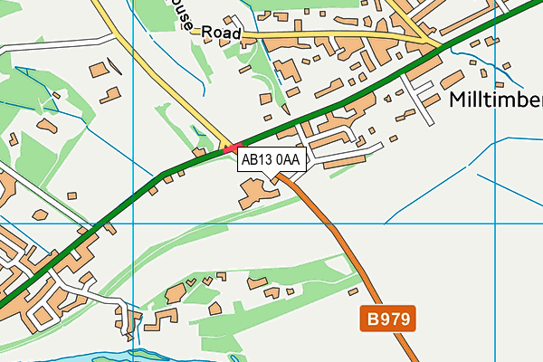 AB13 0AA map - OS VectorMap District (Ordnance Survey) AB13 0AA map - OS VectorMap District (Ordnance Survey)