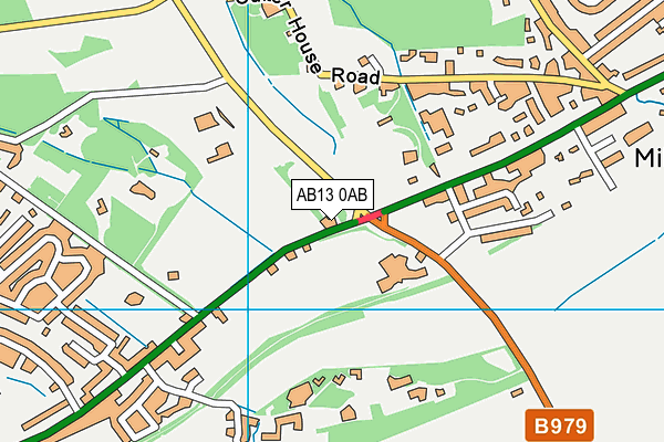 AB13 0AB map - OS VectorMap District (Ordnance Survey) AB13 0AB map - OS VectorMap District (Ordnance Survey)
