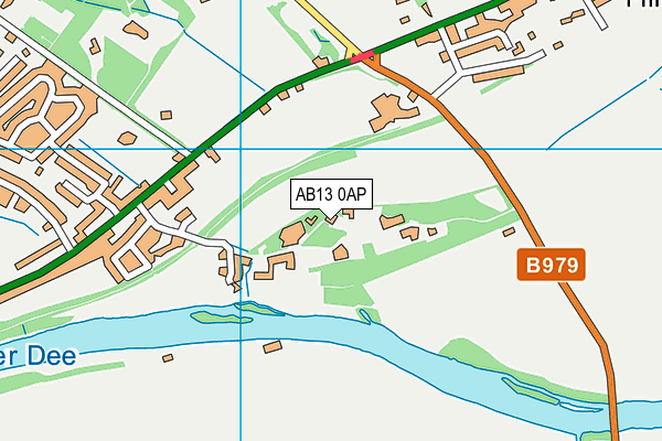 AB13 0AP map - OS VectorMap District (Ordnance Survey) AB13 0AP map - OS VectorMap District (Ordnance Survey)