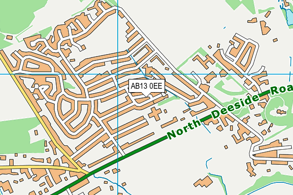 AB13 0EE map - OS VectorMap District (Ordnance Survey) AB13 0EE map - OS VectorMap District (Ordnance Survey)