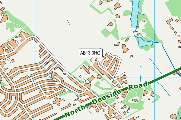 AB13 0HQ map - OS VectorMap District (Ordnance Survey) AB13 0HQ map - OS VectorMap District (Ordnance Survey)
