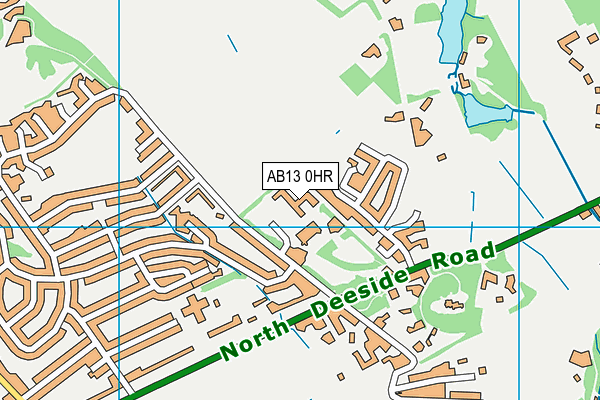 AB13 0HR map - OS VectorMap District (Ordnance Survey) AB13 0HR map - OS VectorMap District (Ordnance Survey)