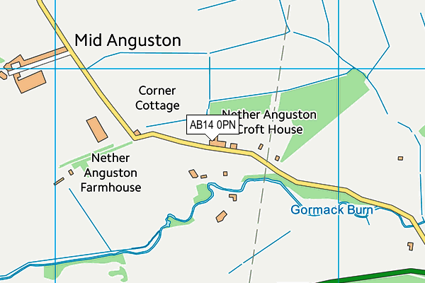 AB14 0PN map - OS VectorMap District (Ordnance Survey) AB14 0PN map - OS VectorMap District (Ordnance Survey)