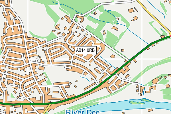 AB14 0RB map - OS VectorMap District (Ordnance Survey) AB14 0RB map - OS VectorMap District (Ordnance Survey)