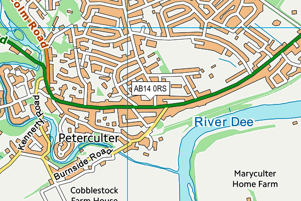 AB14 0RS map - OS VectorMap District (Ordnance Survey) AB14 0RS map - OS VectorMap District (Ordnance Survey)