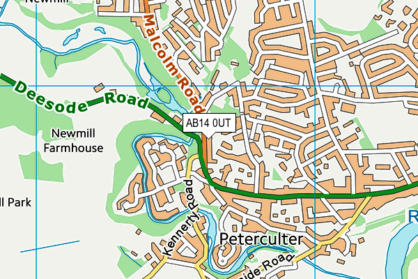 AB14 0UT map - OS VectorMap District (Ordnance Survey) AB14 0UT map - OS VectorMap District (Ordnance Survey)