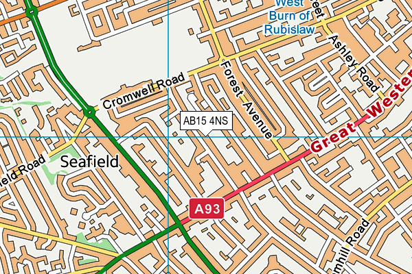 AB15 4NS map - OS VectorMap District (Ordnance Survey) AB15 4NS map - OS VectorMap District (Ordnance Survey)