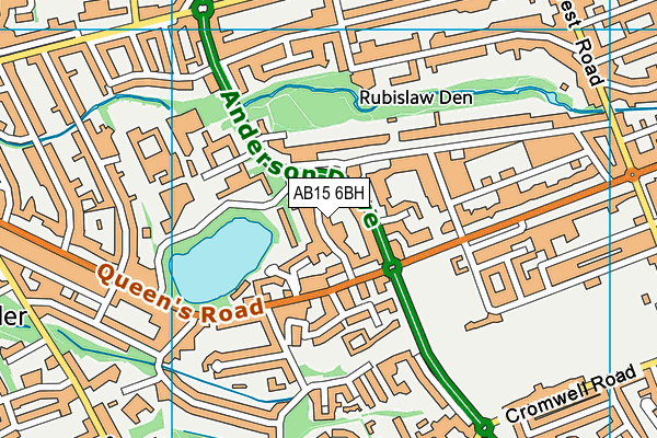 AB15 6BH map - OS VectorMap District (Ordnance Survey) AB15 6BH map - OS VectorMap District (Ordnance Survey)