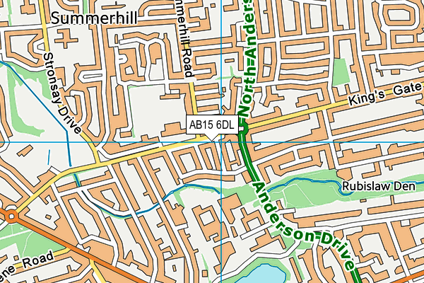 AB15 6DL map - OS VectorMap District (Ordnance Survey) AB15 6DL map - OS VectorMap District (Ordnance Survey)