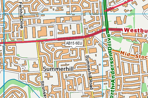 AB15 6EU map - OS VectorMap District (Ordnance Survey) AB15 6EU map - OS VectorMap District (Ordnance Survey)