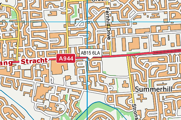 AB15 6LA map - OS VectorMap District (Ordnance Survey) AB15 6LA map - OS VectorMap District (Ordnance Survey)
