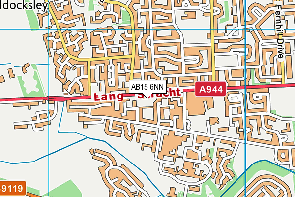 AB15 6NN map - OS VectorMap District (Ordnance Survey) AB15 6NN map - OS VectorMap District (Ordnance Survey)