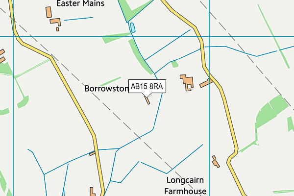 AB15 8RA map - OS VectorMap District (Ordnance Survey) AB15 8RA map - OS VectorMap District (Ordnance Survey)