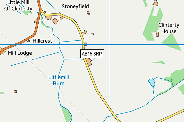 AB15 8RP map - OS VectorMap District (Ordnance Survey) AB15 8RP map - OS VectorMap District (Ordnance Survey)
