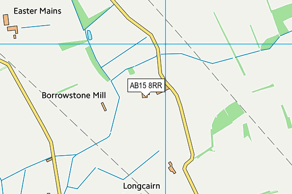 AB15 8RR map - OS VectorMap District (Ordnance Survey) AB15 8RR map - OS VectorMap District (Ordnance Survey)