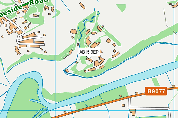 AB15 9EP map - OS VectorMap District (Ordnance Survey) AB15 9EP map - OS VectorMap District (Ordnance Survey)