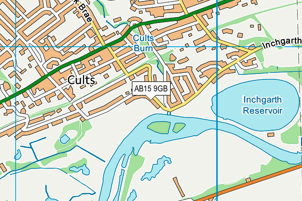 AB15 9GB map - OS VectorMap District (Ordnance Survey) AB15 9GB map - OS VectorMap District (Ordnance Survey)