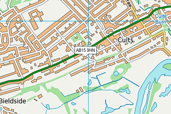 AB15 9HN map - OS VectorMap District (Ordnance Survey) AB15 9HN map - OS VectorMap District (Ordnance Survey)
