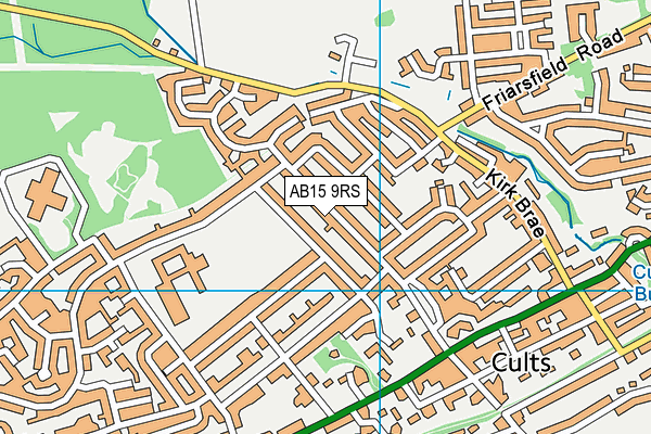 AB15 9RS map - OS VectorMap District (Ordnance Survey) AB15 9RS map - OS VectorMap District (Ordnance Survey)