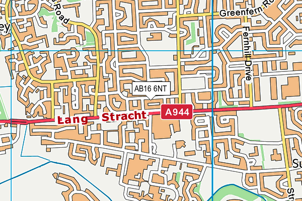AB16 6NT map - OS VectorMap District (Ordnance Survey) AB16 6NT map - OS VectorMap District (Ordnance Survey)