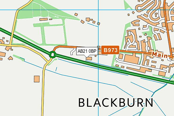 AB21 0BP map - OS VectorMap District (Ordnance Survey) AB21 0BP map - OS VectorMap District (Ordnance Survey)