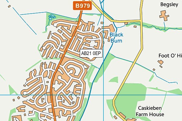 AB21 0EP map - OS VectorMap District (Ordnance Survey) AB21 0EP map - OS VectorMap District (Ordnance Survey)