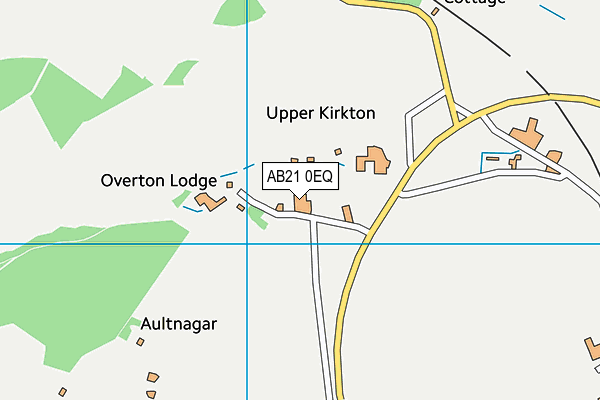 AB21 0EQ map - OS VectorMap District (Ordnance Survey) AB21 0EQ map - OS VectorMap District (Ordnance Survey)