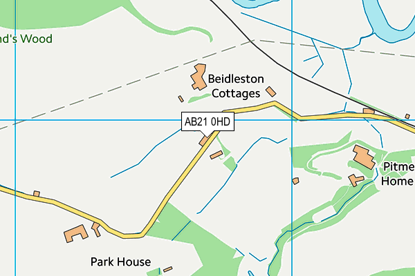 AB21 0HD map - OS VectorMap District (Ordnance Survey) AB21 0HD map - OS VectorMap District (Ordnance Survey)