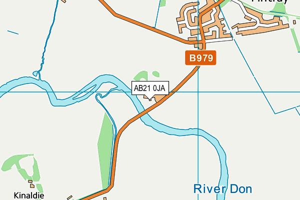 AB21 0JA map - OS VectorMap District (Ordnance Survey) AB21 0JA map - OS VectorMap District (Ordnance Survey)