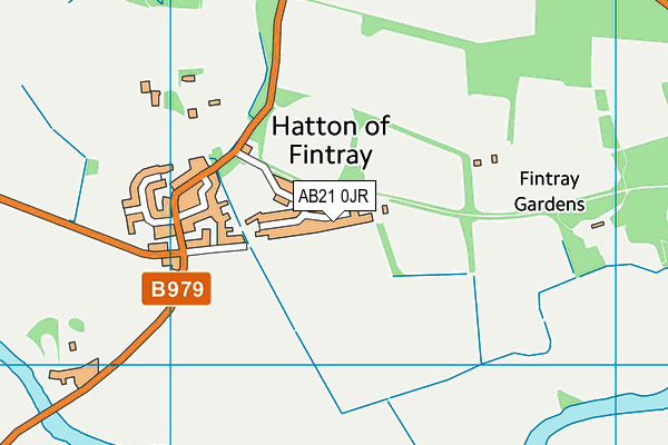 AB21 0JR map - OS VectorMap District (Ordnance Survey) AB21 0JR map - OS VectorMap District (Ordnance Survey)