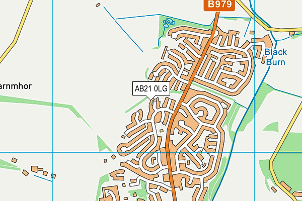 AB21 0LG map - OS VectorMap District (Ordnance Survey) AB21 0LG map - OS VectorMap District (Ordnance Survey)