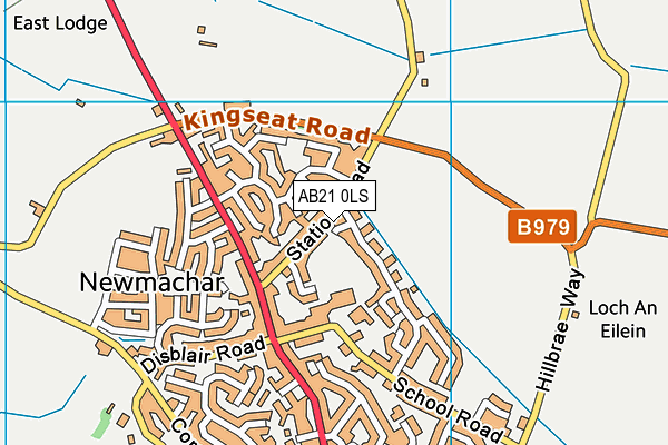 AB21 0LS map - OS VectorMap District (Ordnance Survey) AB21 0LS map - OS VectorMap District (Ordnance Survey)