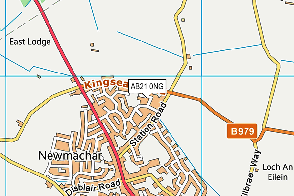 AB21 0NG map - OS VectorMap District (Ordnance Survey) AB21 0NG map - OS VectorMap District (Ordnance Survey)