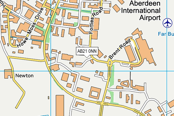 AB21 0NN map - OS VectorMap District (Ordnance Survey) AB21 0NN map - OS VectorMap District (Ordnance Survey)