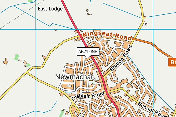 AB21 0NP map - OS VectorMap District (Ordnance Survey) AB21 0NP map - OS VectorMap District (Ordnance Survey)