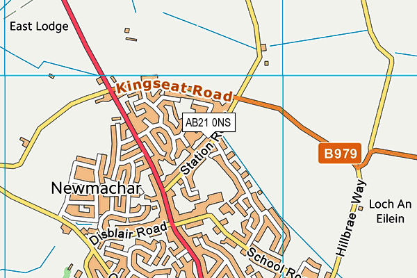 AB21 0NS map - OS VectorMap District (Ordnance Survey) AB21 0NS map - OS VectorMap District (Ordnance Survey)