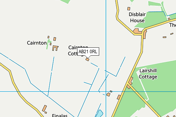 AB21 0RL map - OS VectorMap District (Ordnance Survey) AB21 0RL map - OS VectorMap District (Ordnance Survey)
