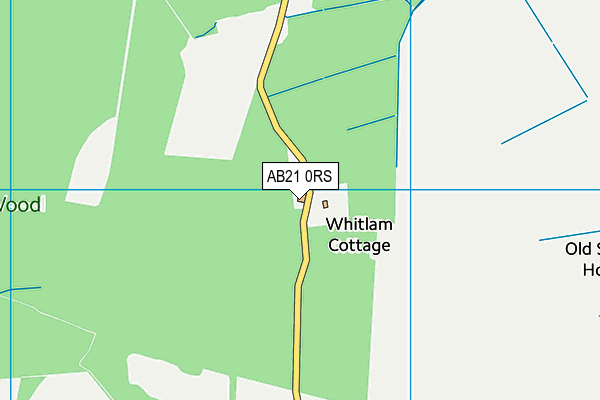 AB21 0RS map - OS VectorMap District (Ordnance Survey) AB21 0RS map - OS VectorMap District (Ordnance Survey)